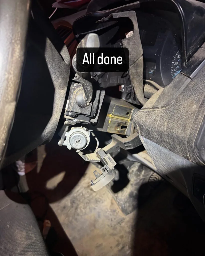 Transit barrel issues 1 auto Locksmith Leeds fixes transit barrel issues