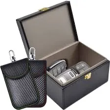 Why have a faraday case for your car keys? 2 faraday case